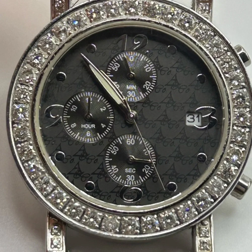 Avianne & Co. Svelte Diamond Unisex Watch 3.50 Ctw Dail $4k Watch #552